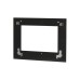 Frontglasscheibe für 60cm Geräte, Farbe: schwarz, edelstahl 00776392
