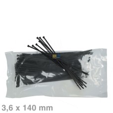 Kabelbinder 3,6x140mm schwarz