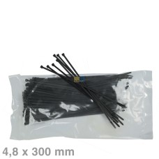 Kabelbinder 4,8x300mm schwarz