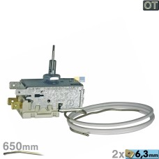 Thermostat K60-L2119 Ranco 650mm/8000mm Kapillarrohr 2x6,3mm AMP