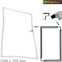 Türdichtung Universal 1300x700mm Set zum Einschrauben in Kühlschrank