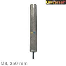 Aktivanode 250mm universal mit M8 Gewinde für Heißwassergerät