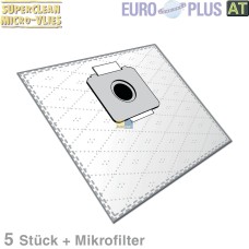 Filterbeutel Vlies Europlus A1016 u.a. wie Gr.28 AEG 900256542/3 5Stk