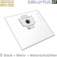 Filterbeutel Europlus OM1581 Vlies u.a. für Lloyds 5 Stk