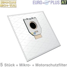 Filterbeutel Europlus PH1204 Vlies u.a. für Philips 5 Stk