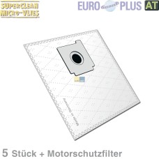 Filterbeutel Europlus Z7009 Vlies 5 Stk für Bodenstaubsauger
