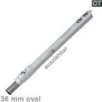 Verlängerungsrohr Electrolux 113140263/6 36mm Ovalform mit Elektroanschluss für Staubsauger