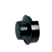 Knebel schwarz mit Null-Punkt Whirlpool 481941258511 für Mikrowelle