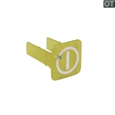 Lampenabdeckung NEFF 00154747 Linse gelb Betriebsanzeigesymbol für Kontrolllampe Backofen Herd