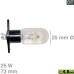 Lampe BOSCH 00606322 25W 240V mit Befestigungssockel 2x4,8mmAMP für Mikrowelle