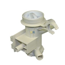 Flusensiebgehäuse AEG 132071505/3 Pumpenkopf mit Sieb für Ablaufpumpe Waschmaschine