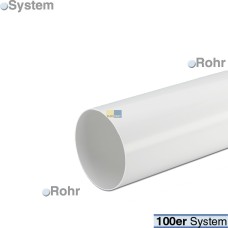 Rundrohr 100erR 1000mm für Belüftungstechnik Trockner