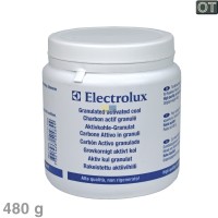 Kohlefiltergranulat für Aktivkohlefilter, Electrolux 480g