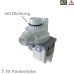 Ablaufpumpe wie ZANUSSI 124018006/5 Askoll mit Kopf für Waschmaschine Waschtrockner