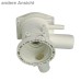 Flusensiebgehäuse wie BOSCH 00096182 Pumpenkopf mit Sieb für Ablaufpumpe Waschmaschine Waschtrockner