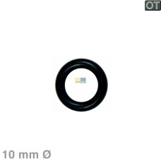 Dichtung O-Ring 10mmØ für Pumpenanschluss SIEMENS 00614606 in Kaffeemaschine