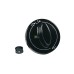Knebel Whirlpool 481990501257 Programmwahldrehknopf schwarz für Geschirrspüler