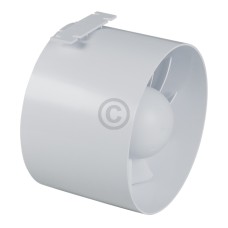 Rohreinschubventilator 150erR weiß für Küche Bad Toilette Keller