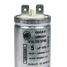 Kondensator Electrolux 125002051/6 5µF 425/475V für Motor Trockner