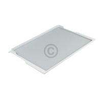 Glasplatte Miele 6658421 505x322mm mit Rahmen für Kühlteil KühlGefrierKombination