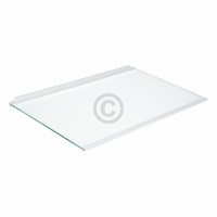 Glasplatte AEG 265112701/7 mit Leisten für Kühlschrank