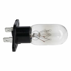 Lampe 25W 240V Whirlpool 481913428051 mit Befestigungssockel 2x6,3mmAMP für Mikrowelle